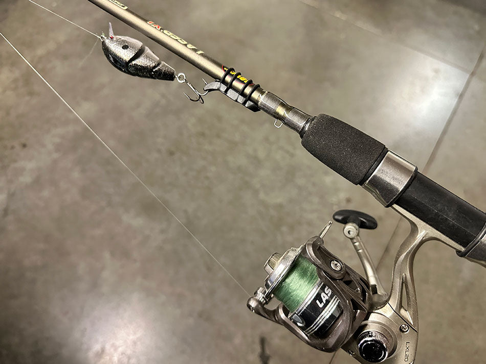 hook holder for fishing rod SecureHook Lure Keeper Rod Attachment