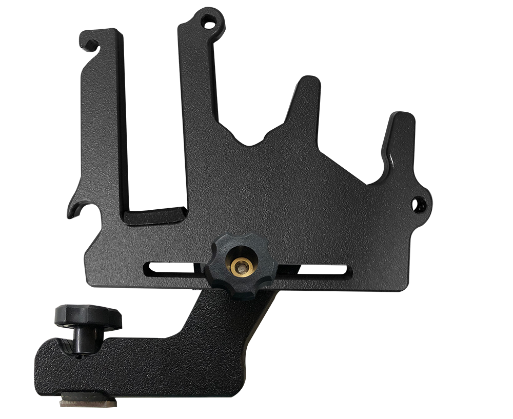 Flexrod 2 Rod Stager with Bump Board Holder - Track Mount